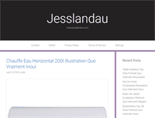 Tablet Screenshot of jesslandau.com